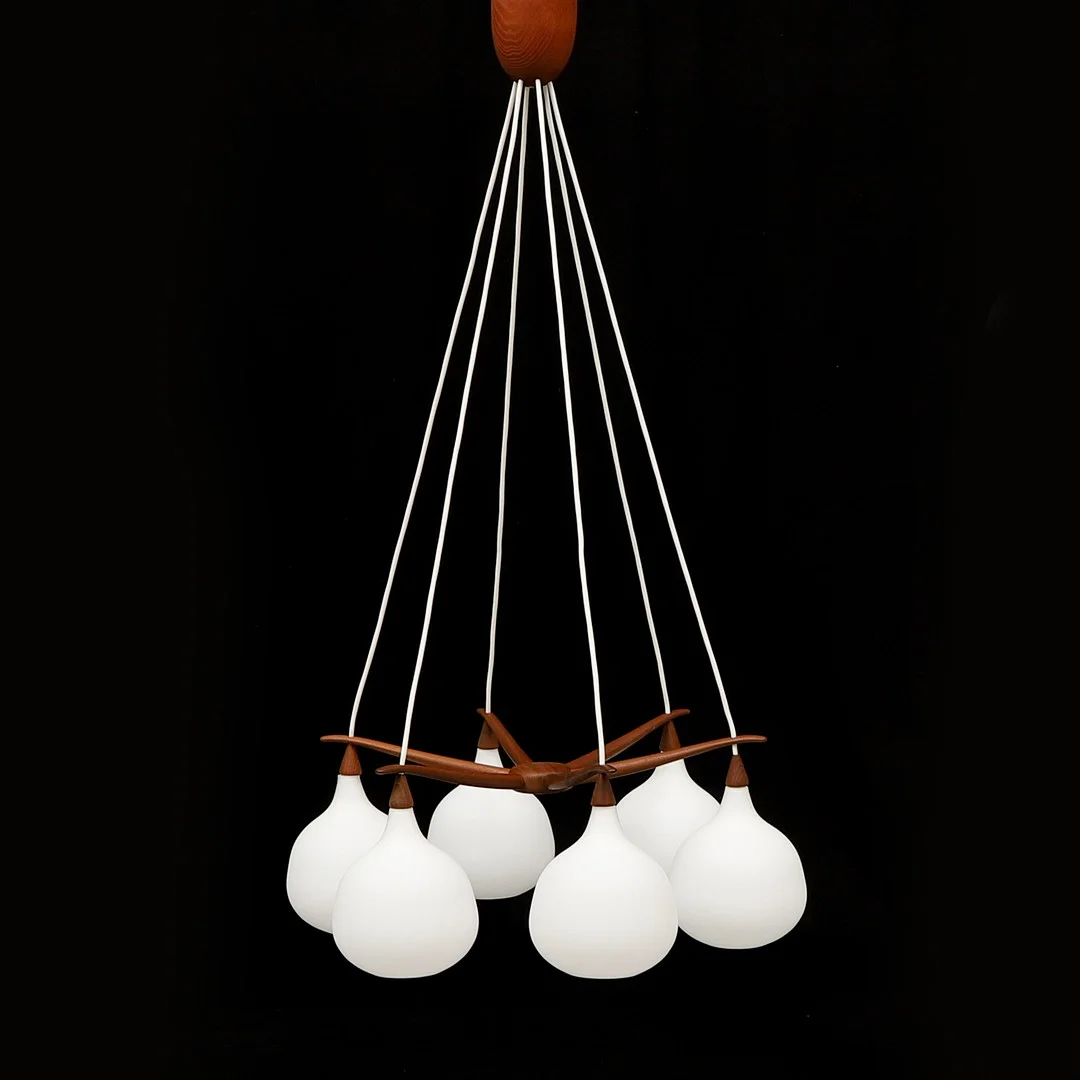 UNO & ÖSTEN KRISTIANSSON. TAKLAMPA, Luxus, Vittsjö. — Ceiling lights — Crafoord Auktioner Malmö