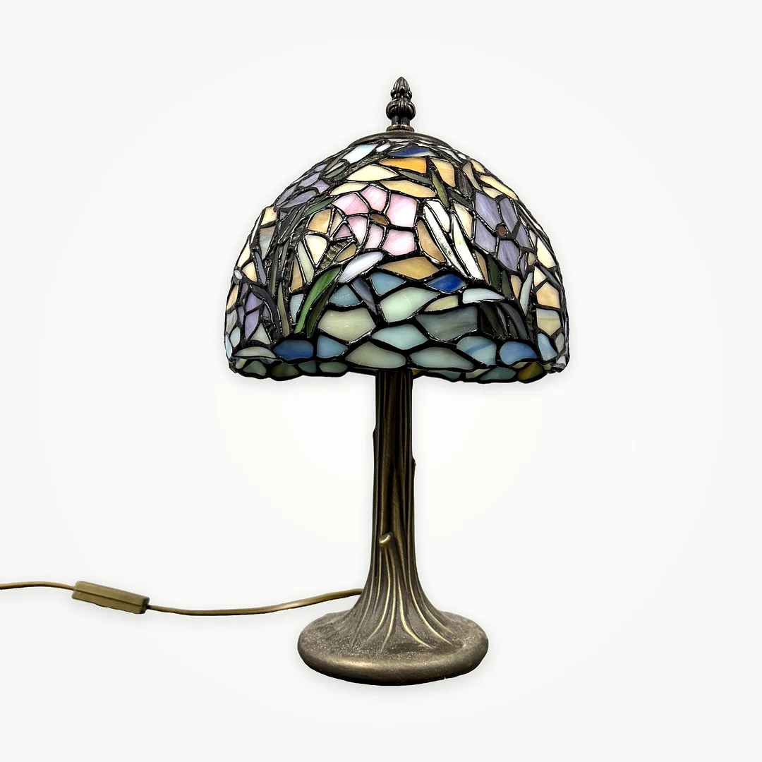 BORDSLAMPA, Tiffany-stil, Texa, 1900-tal. — Table Lamps — Auktionshuset STO Bohuslän