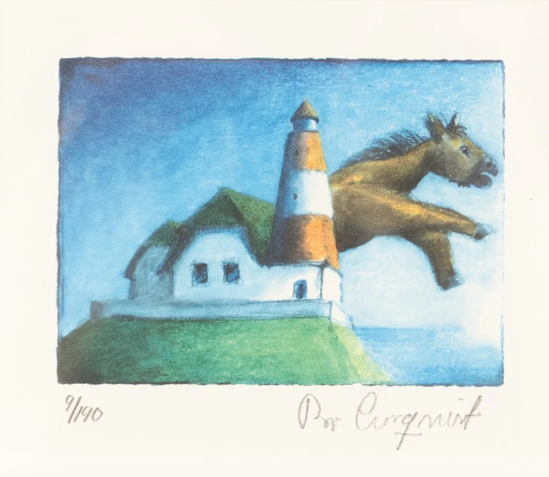 BO CRONQVIST. litografi, signerad, numrerad 4/140. — Engravings & Prints — Karljohan Auktioner