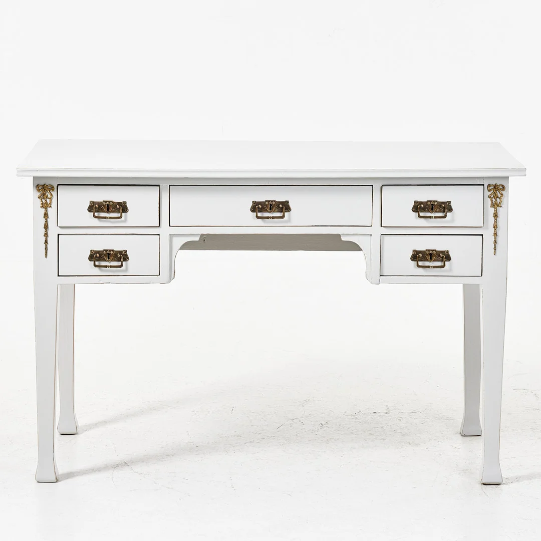 SKRIVBORD, 1900-talets början, jugend, bemålat. — Desks — Stockholms Auktionsverk Magasin 5
