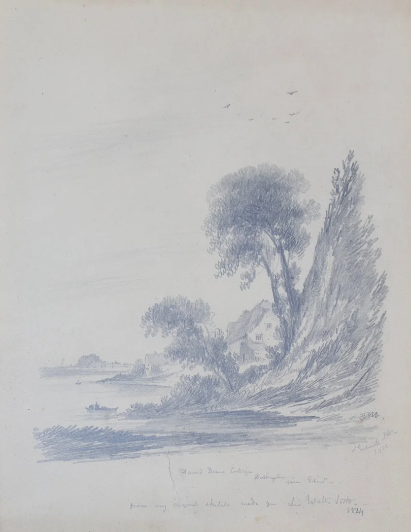 JOHN WILSON EWBANK (1779-1847), "SAND DUNE COTTAGE". — Drawings — Young's Auctions