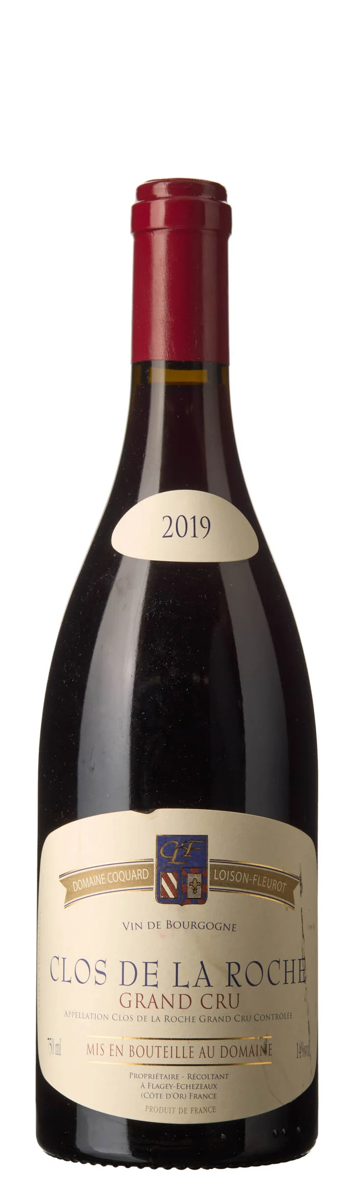 1 x Clos de la Roche Grand Cru 2019, Coquard Loison-Fleurot — 1 x Clos de la Roche Grand Cru 2019, Coquard Loison-Fleurot — Vin/Vin — Blomqvist