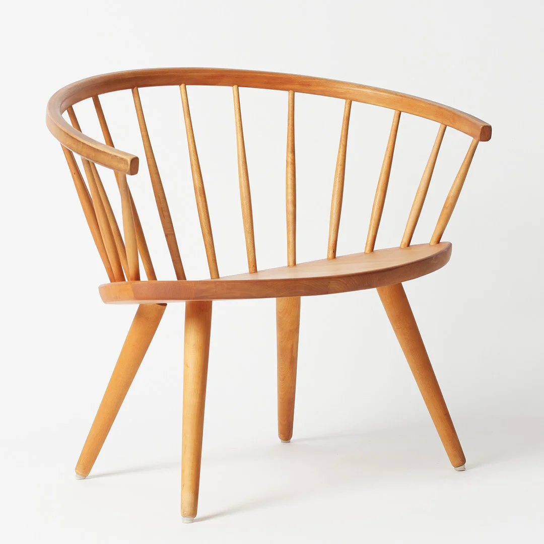 YNGVE EKSTRÖM. Stolab, Lounge Chair / Sessel, Modell 'Arka', Eiche, Entwurf 1955, Schweden. — Armchairs & Chairs — Stockholms Auktionsverk Köln