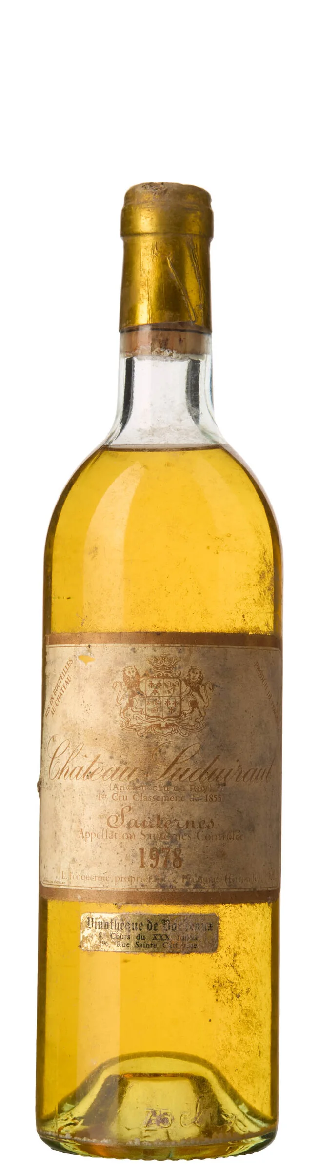 1 x Chateau Suduiraut 1978 — 1 x Chateau Suduiraut 1978 — Vin/Vin — Blomqvist