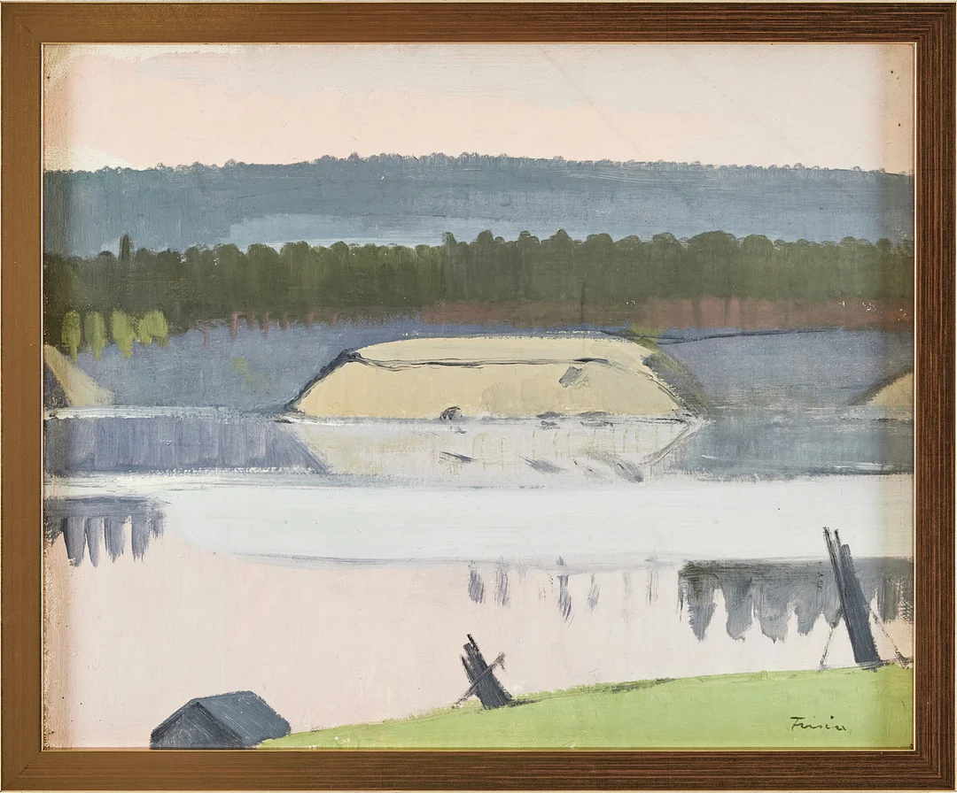 VERA FRISÉN. Vårvinter. — Paintings — Stockholms Auktionsverk Magasin 5