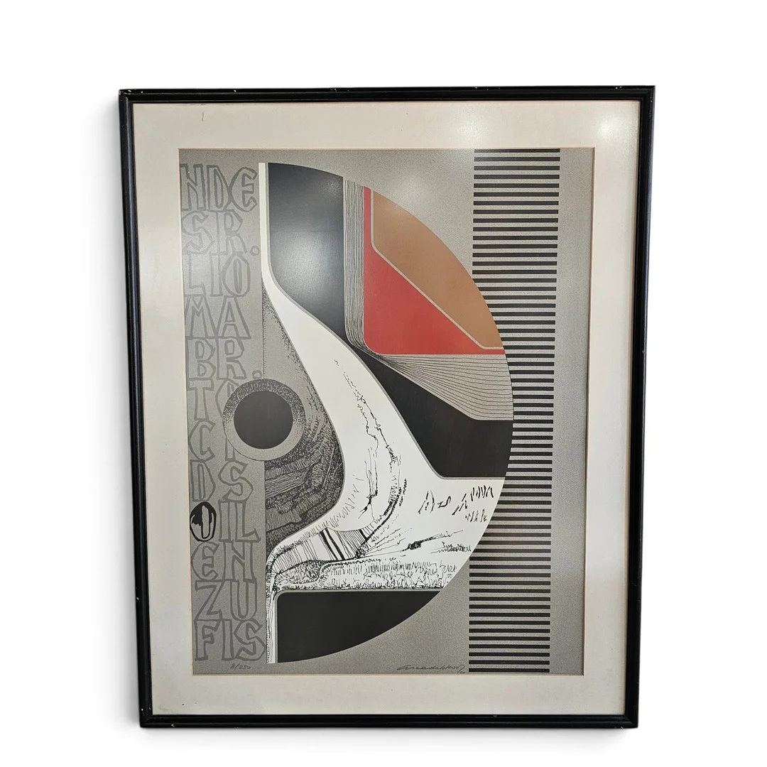 ARCADIO BLASCO. Sin título. Grabado sobre papel firmado y numerado a lápiz 8/250. — Engravings & Prints — Arce Auctions