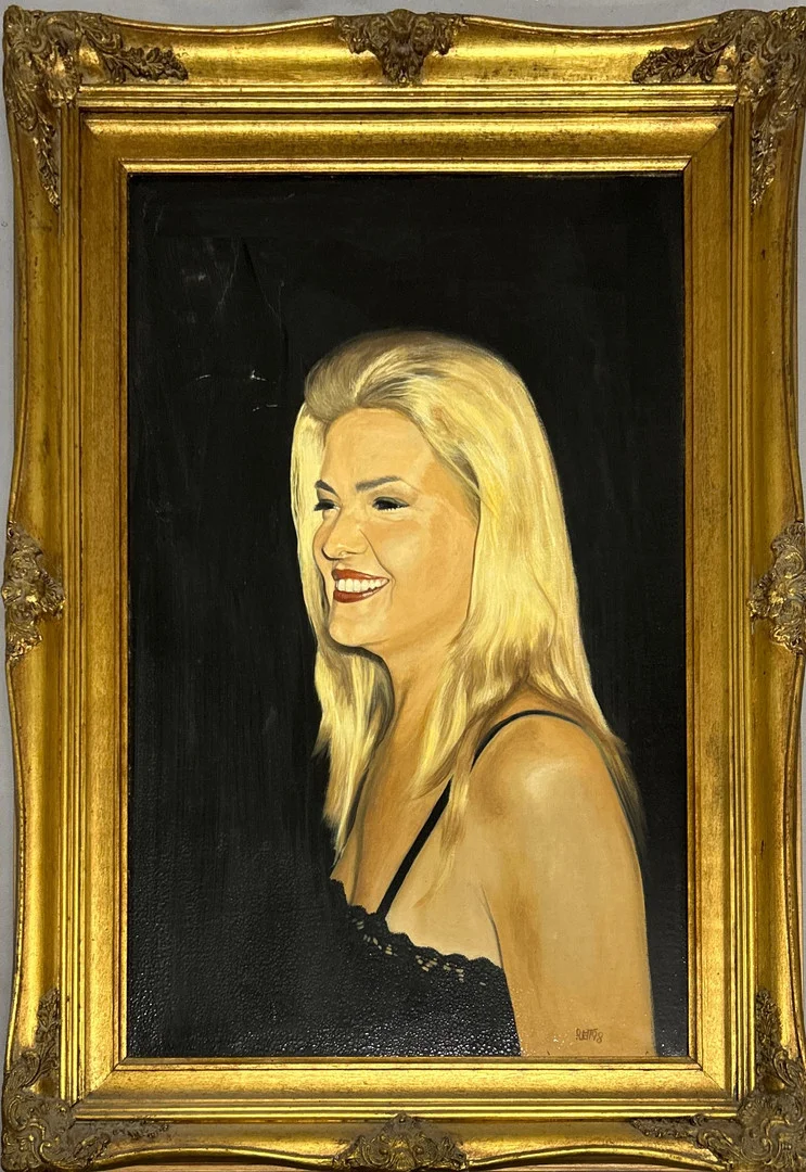 ROBIN MCTIGUE. OIL ON CANVAS. — Paintings — Chalkwell Auctions