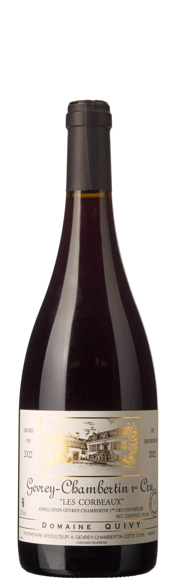 1 x Gevrey-Chambertin 1er Cru Les Corbeaux 2022, Quivy — 1 x Gevrey-Chambertin 1er Cru Les Corbeaux 2022, Quivy — Vin/Vin — Blomqvist