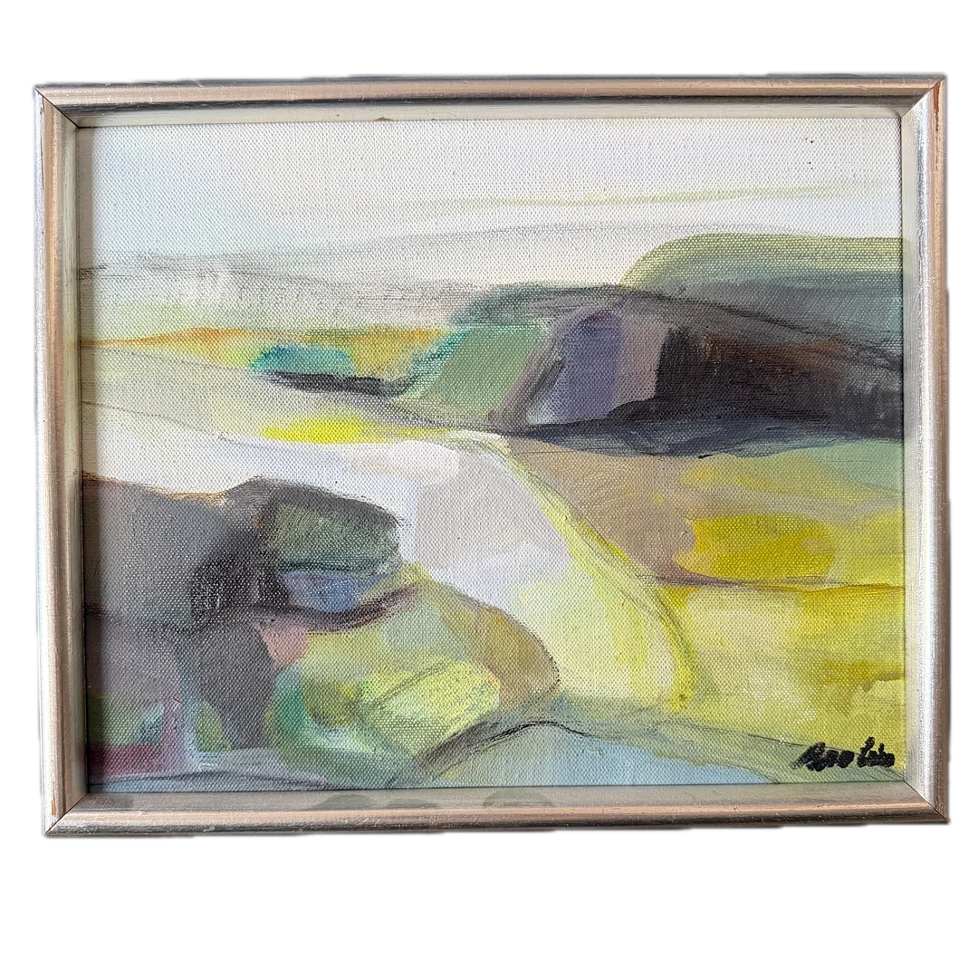 BERTIL BROLIN. "Klippformationer". — Paintings — Auktionshuset STO Bohuslän