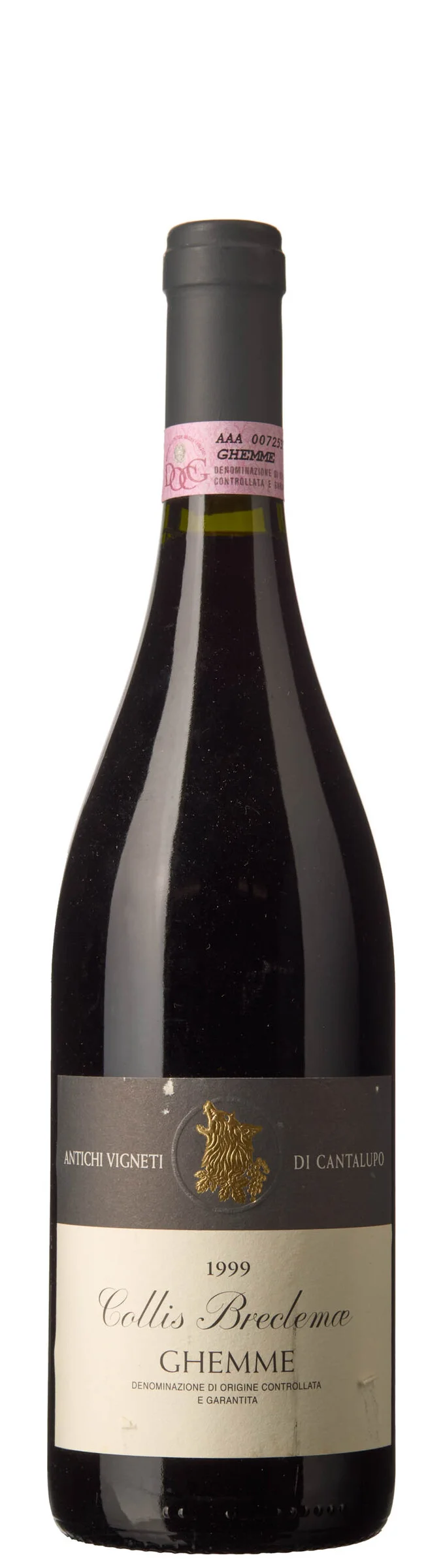 1 x Ghemme Collis Breclemæ 1999, Antichi Vigneti di Cantalupo — 1 x Ghemme Collis Breclemæ 1999, Antichi Vigneti di Cantalupo — Vin/Vin — Blomqvist