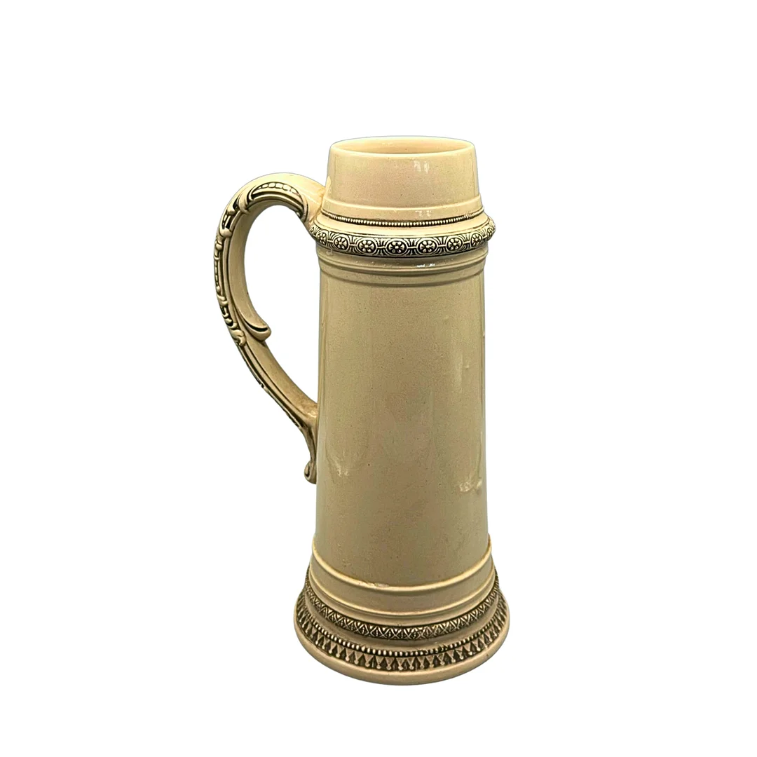 GERZIT. BIERKRUG AUS STEINZEUG. — European — Auktionshaus Stuber's Hammerschlag