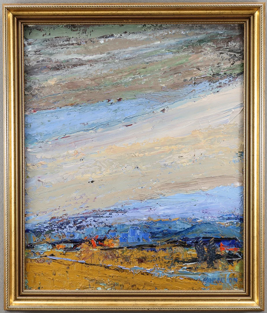 HANS OLSSON (1941-2021). Landskap. — Paintings — Karlstad Hammarö Auktionsverk