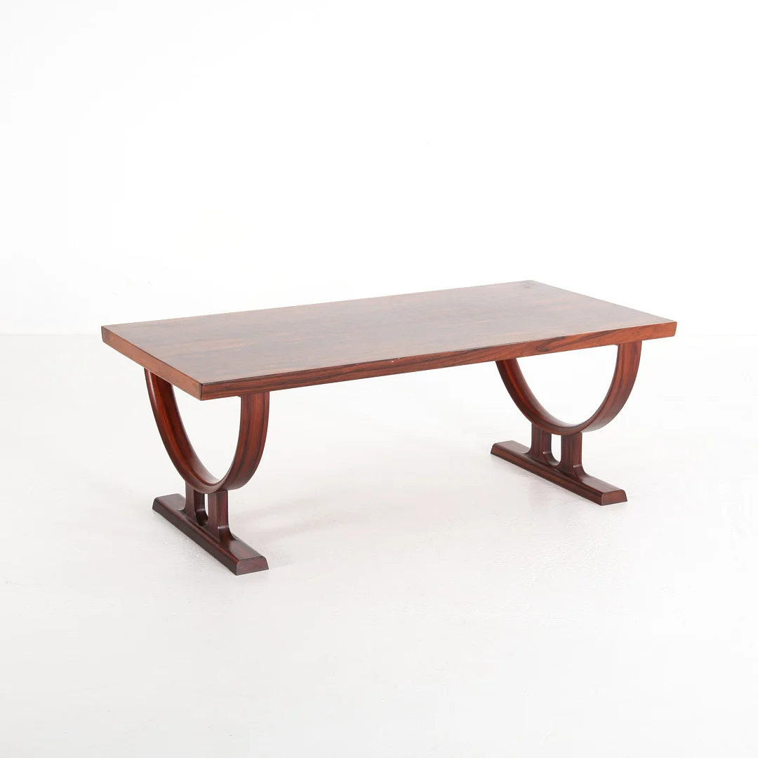 JOHANNES ANDERSEN. 1903-1991. Soffbord, palisander, Nya Möbelfabriken, Sävsjö, 1960-tal. — Tables — Auktionsverket Engelholm