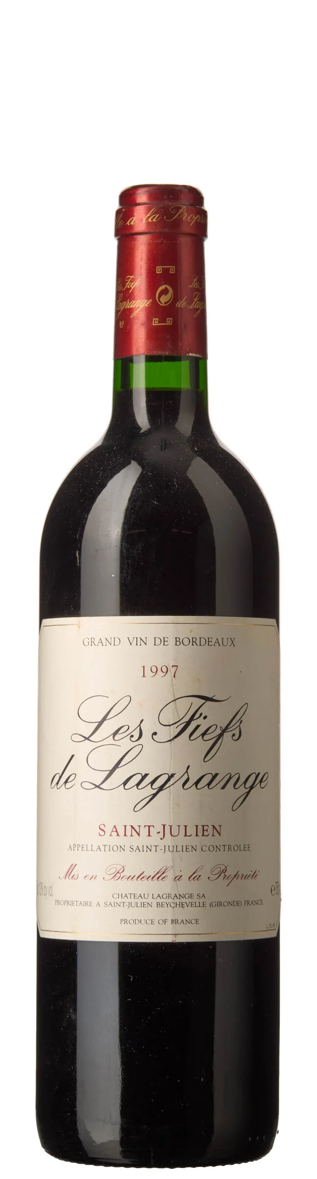 1 x Les Fiefs de Lagrange 1997, Chateau Lagrange — 1 x Les Fiefs de Lagrange 1997, Chateau Lagrange — Vin/Vin — Blomqvist