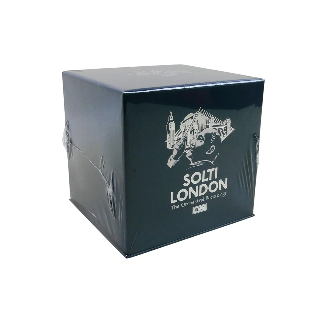SIR GEORG SOLTI: 'SOLTI LONDON, THE ORCHESTRAL RECORDINGS', DECCA CD BOXSET. — Audio, Vinyl & Hi-Fi — Batemans of Stamford