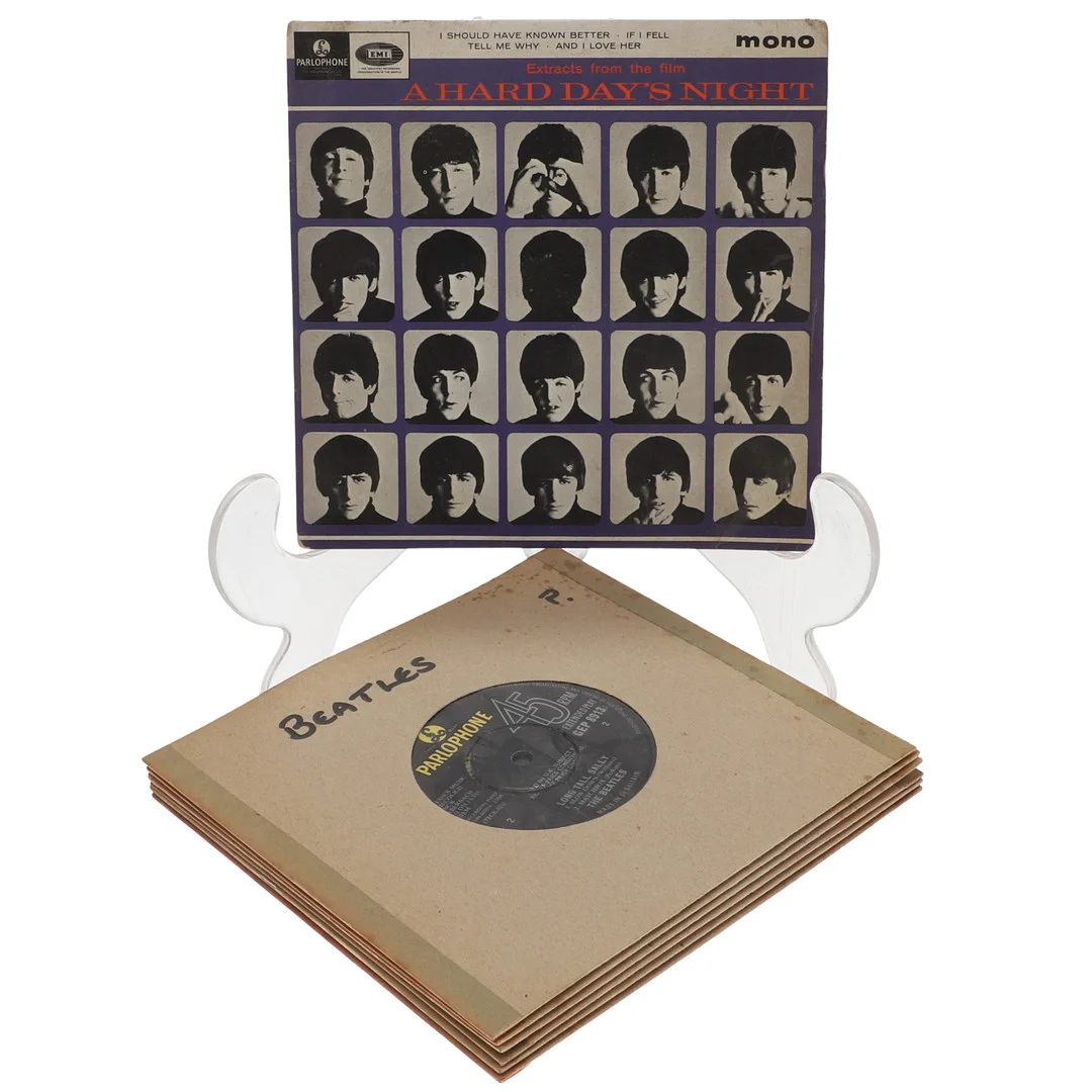 THE BEATLES – COLLECTION OF EPs AND RELATED RELEASES INCLUDING ALL MY LOVING, TWIST AND SHOUT, LONG TALL SALLY AND OTHERS (7). — Audio, Vinyl & Hi-Fi — Lawrences Auctioneers