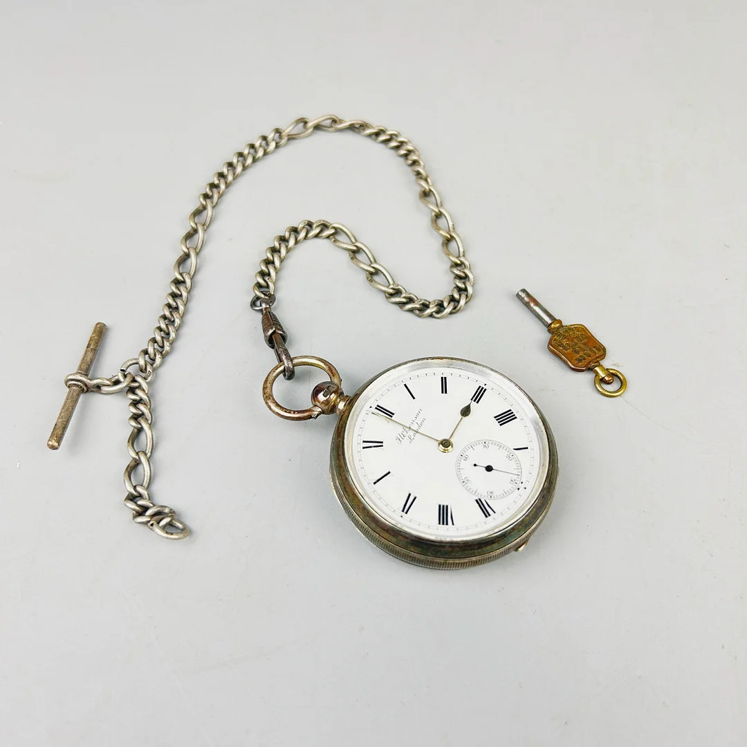 HALLMARKED SILVER POCKET WATCH. — Pocket & Stop Watches — Chalkwell Auctions
