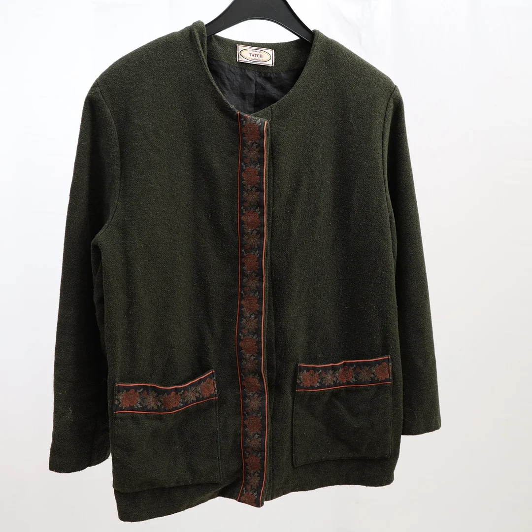 KOFTA, "Tatch" delvis ull. — Vintage & Designer Fashion — Falun Auktionsbyrå