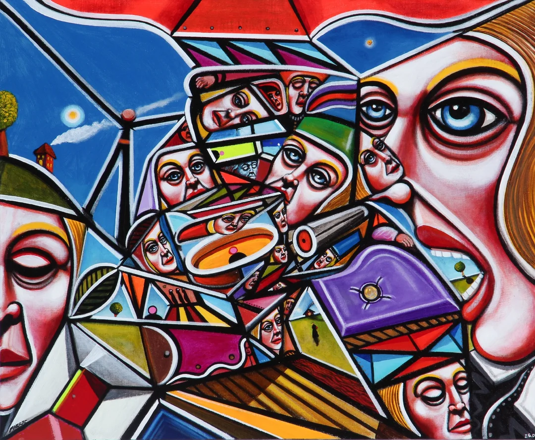 Juan Carlos Fierro. Figure composition, 2026 — Paintings and sculptures/Modern pictorial arts — Lauritz