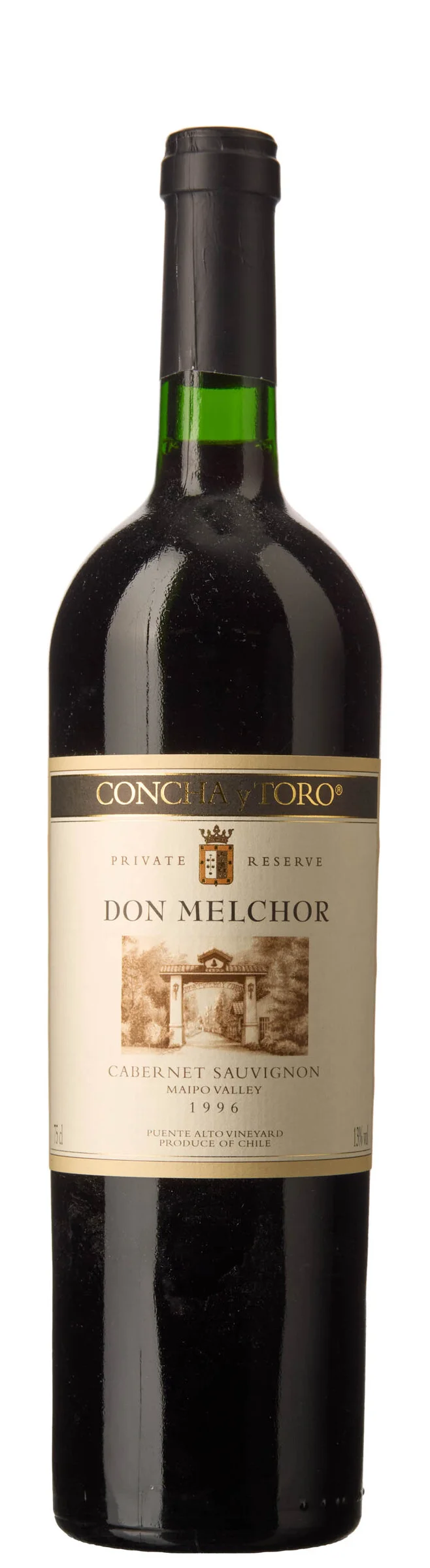 1 x Don Melchor Cabernet Sauvignon Private Reserve Puente Alto Vineyard 1996, Concha y Toro — 1 x Don Melchor Cabernet Sauvignon Private Reserve Puente Alto Vineyard 1996, Concha y Toro — Vin/Vin — Blomqvist