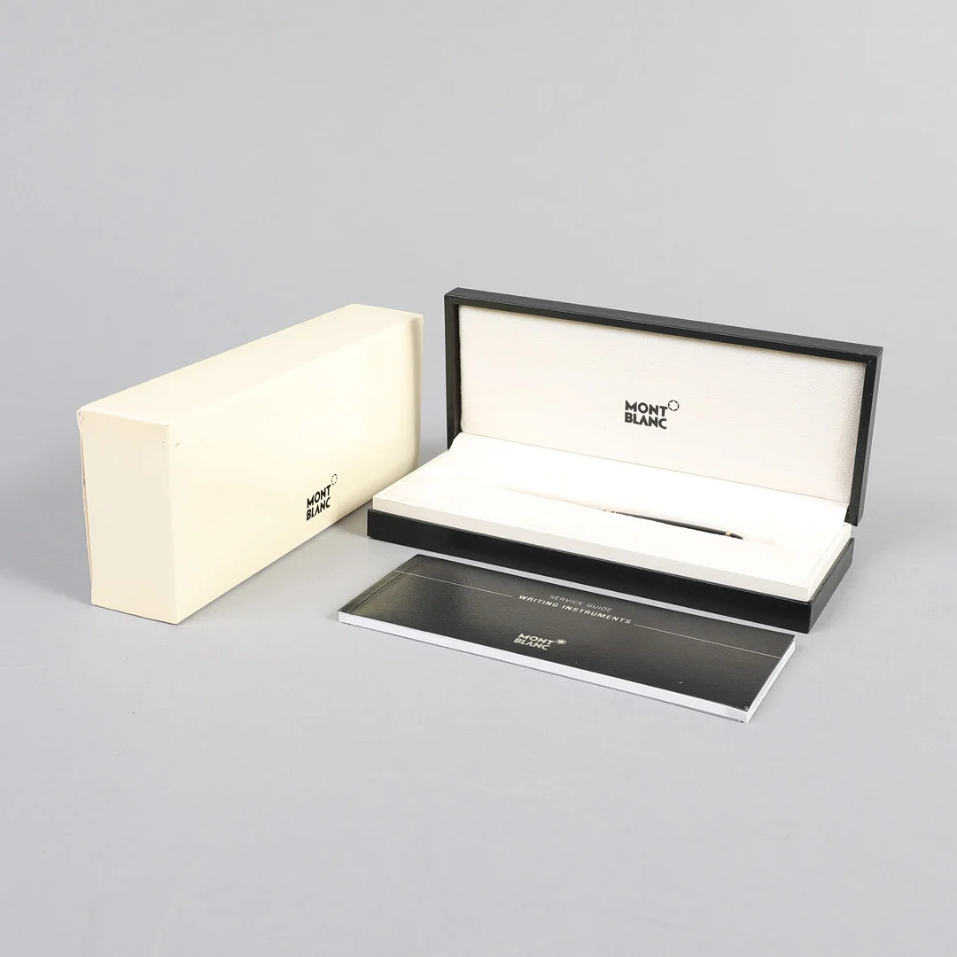Mont Blanc Meisterstück "Classique 164 Black GT" kuglepen, proveniens ambassadør Ole Wøhlers Olsen. — Miscellaneous — Bidstrup Auktioner