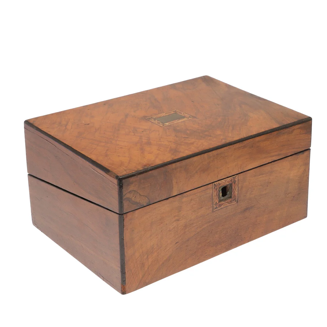 VICTORIAN WRITING BOX. — Other — Lawrences Auctioneers