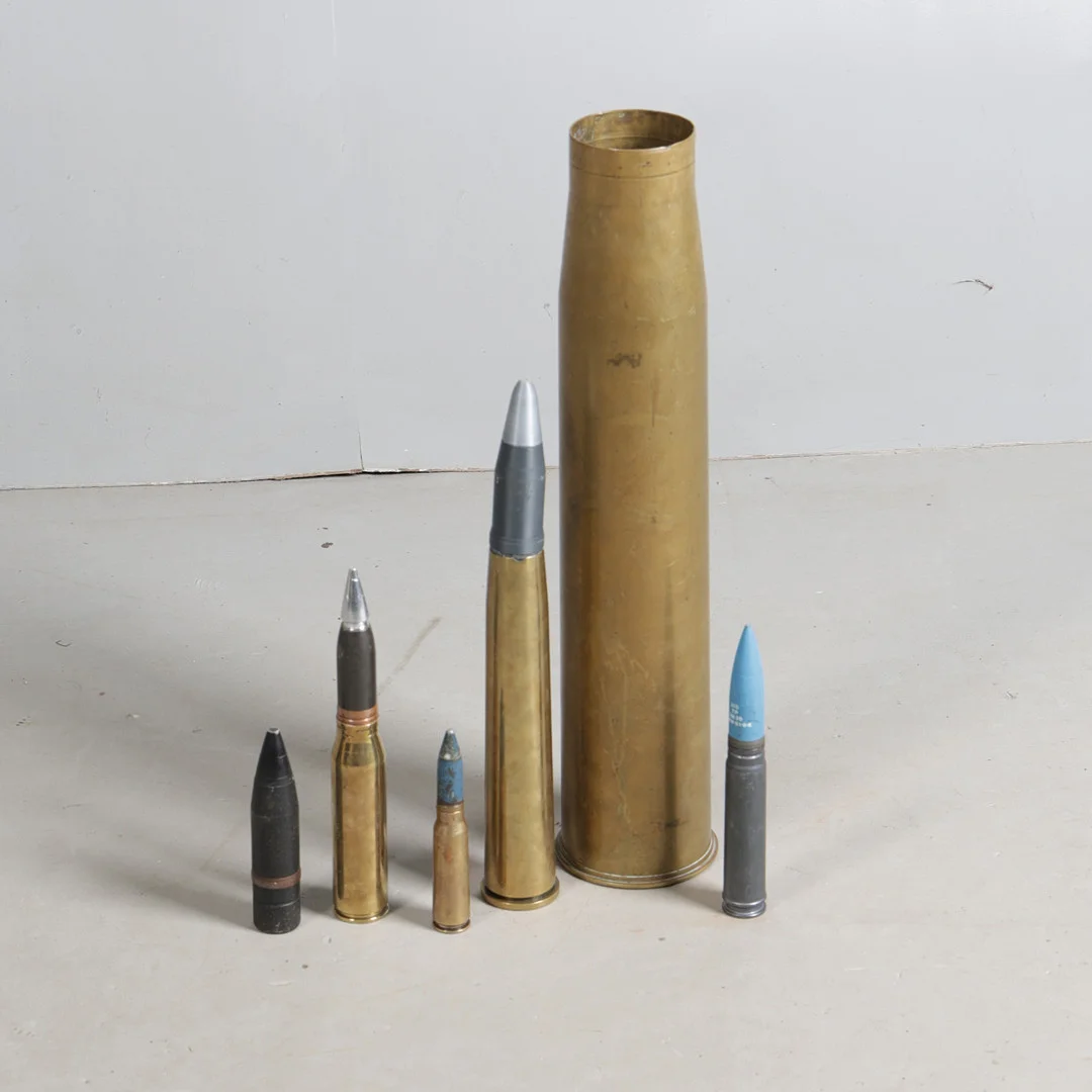 SHELL CASES AND PROJECTILES (QTY). — Other — Bishop & Miller