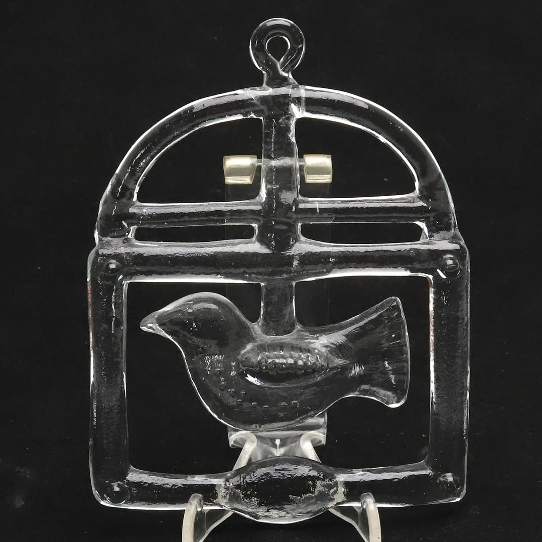 BERTIL VALLIEN. FÖNSTERSMYCKE, glas, Kosta Boda, 1970-tal. — Art glass — Örebro Stadsauktioner