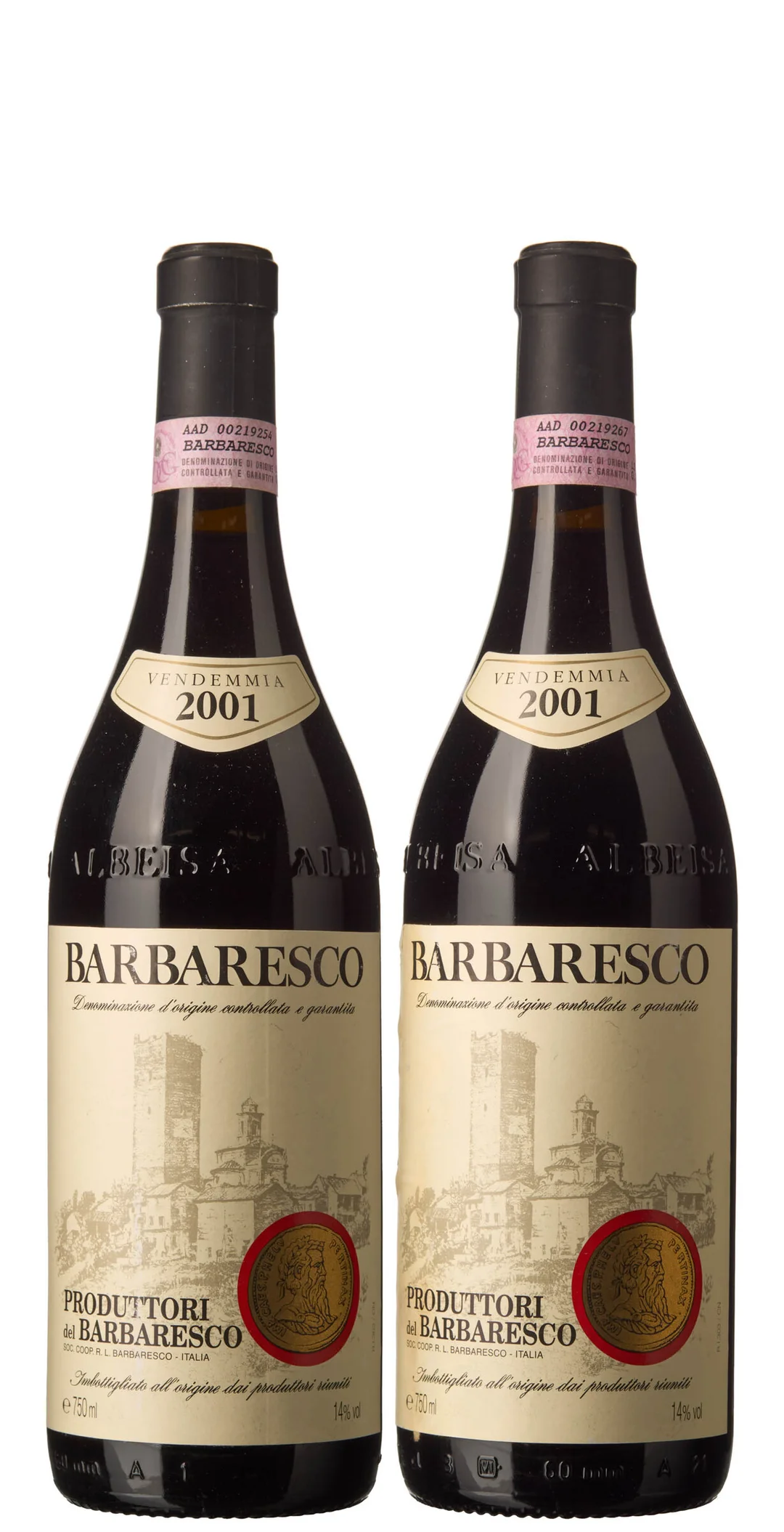 2 x Barbaresco 2001, Produttori del Barbaresco — 2 x Barbaresco 2001, Produttori del Barbaresco — Vin/Vin — Blomqvist