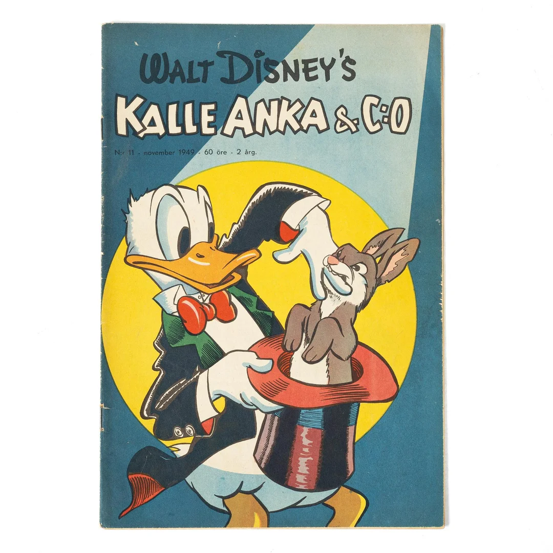 Serietidning, Kalle Anka & Co, nr 11, 1949. — Samlarföremål/Övrigt — Bukowskis