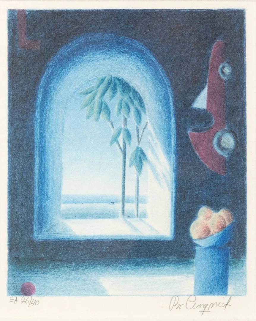 BO CRONQVIST. litografi, signerad, EA numrerad 26/40. — Engravings & Prints — Karljohan Auktioner