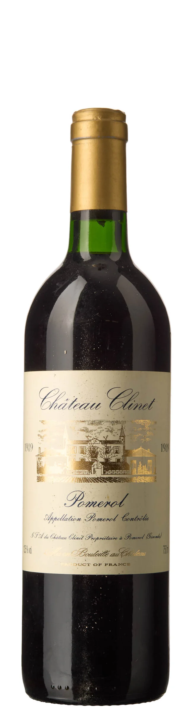 1 x Chateau Clinet 1989 — 1 x Chateau Clinet 1989 — Vin/Vin — Blomqvist