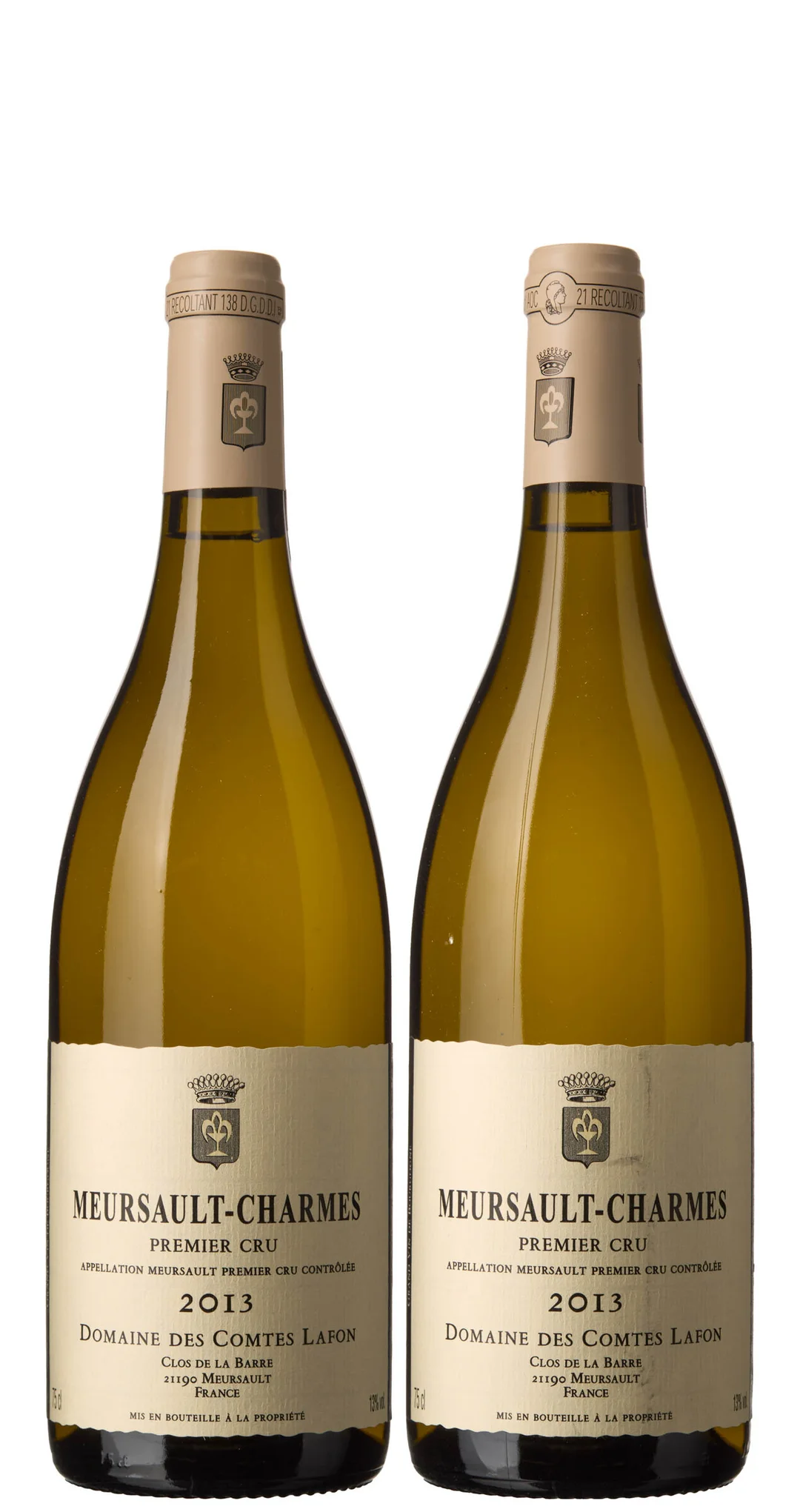 2 x Meursault 1er Cru Charmes 2013, Comtes Lafon — 2 x Meursault 1er Cru Charmes 2013, Comtes Lafon — Vin/Vin — Blomqvist
