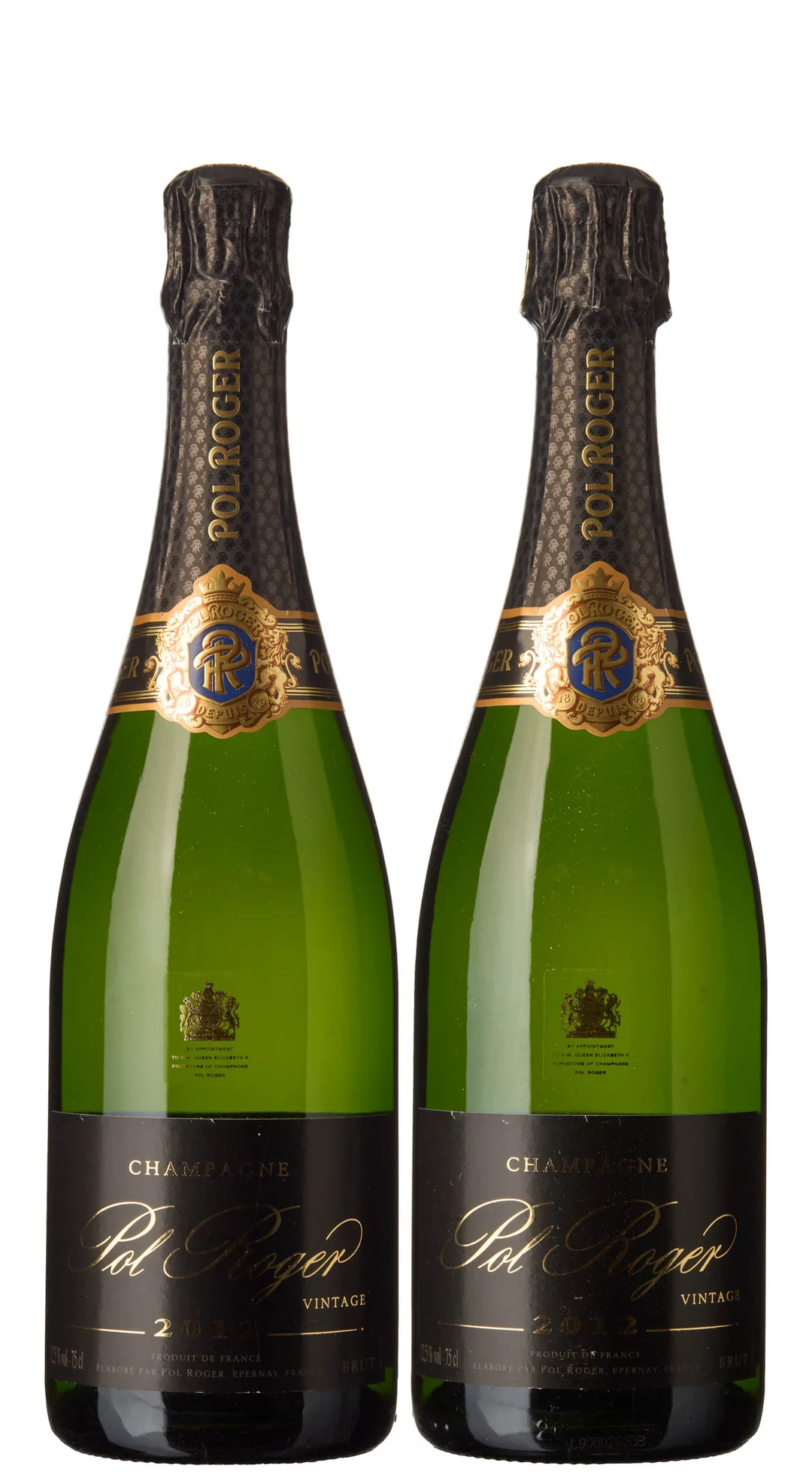 2 x Champagne Vintage Brut 2012, Pol Roger — 2 x Champagne Vintage Brut 2012, Pol Roger — Vin/Vin — Blomqvist