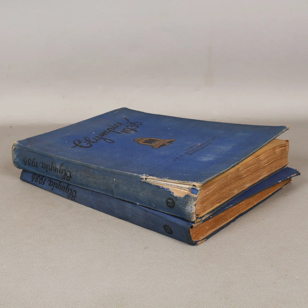 OLYMPIA 1936, DIE OLYMPISCHEN WINTERSPIELE, BAND I AND BAND II (2). — Books — Bishop & Miller