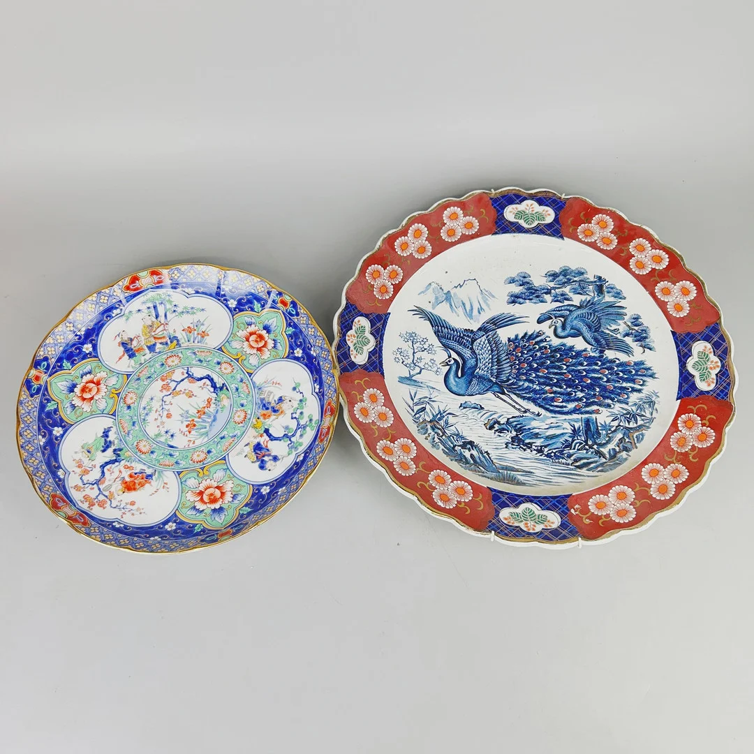TWO ORIENTAL PORCELAIN CHARGERS. — Ceramics & Porcelain — Chalkwell Auctions