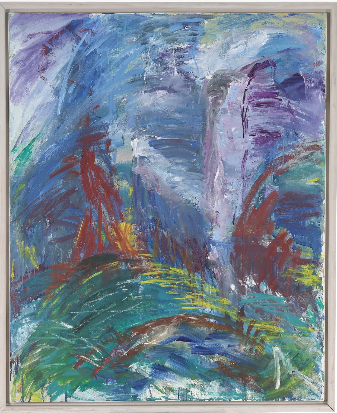 Birgit Plesner: 'Rhythms II'. Composition — Paintings and sculptures/Modern pictorial arts — Lauritz
