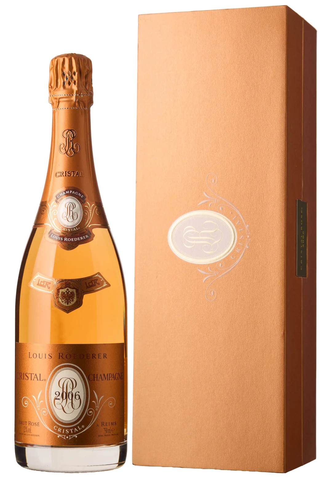 1 x Champagne Cristal Brut Rosé 2006, Louis Roederer (OCB) — 1 x Champagne Cristal Brut Rosé 2006, Louis Roederer (OCB) — Vin/Vin — Blomqvist