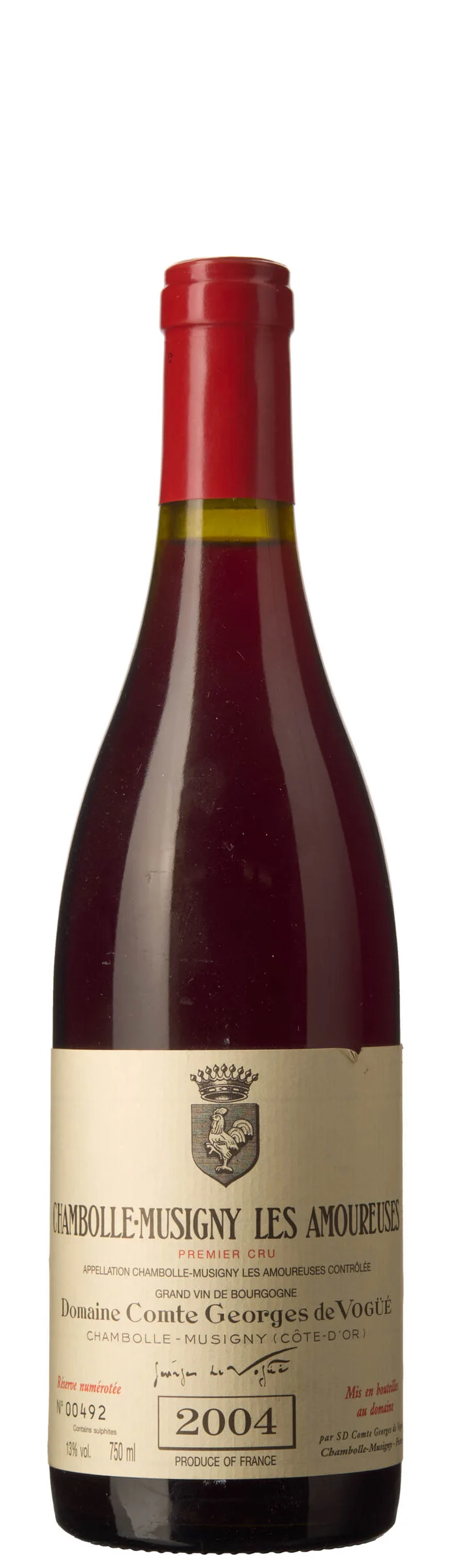 1 x Chambolle-Musigny 1er Cru Les Amoureuses 2004, Comte Georges de Vogüé — 1 x Chambolle-Musigny 1er Cru Les Amoureuses 2004, Comte Georges de Vogüé — Vin/Vin — Blomqvist