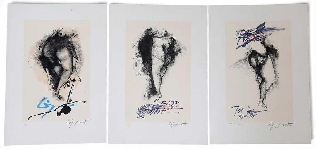 MODEST CUIXART. Nudes. — Engravings & Prints — Balclis
