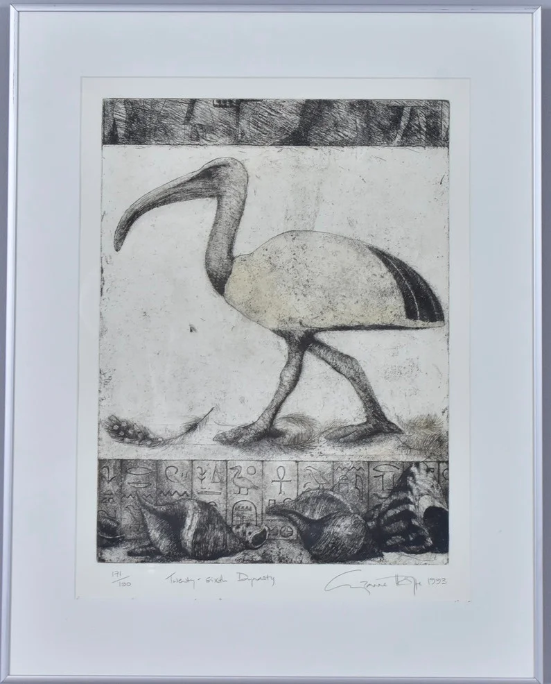 OIDENTIFIERAD KONSTNÄR. färglitografi. — Engravings & Prints — Halmstads Auktionskammare