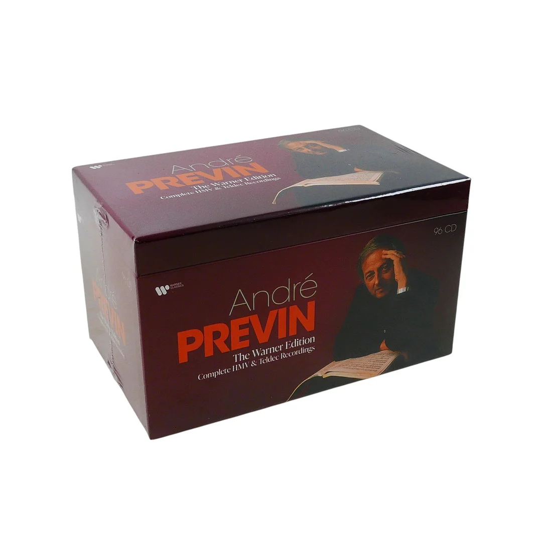 ANDRE PREVIN: 'THE WARNER EDITION COMPLETE HMV & TELDEC RECORDINGS' CD BOXSET. — Audio, Vinyl & Hi-Fi — Batemans of Stamford