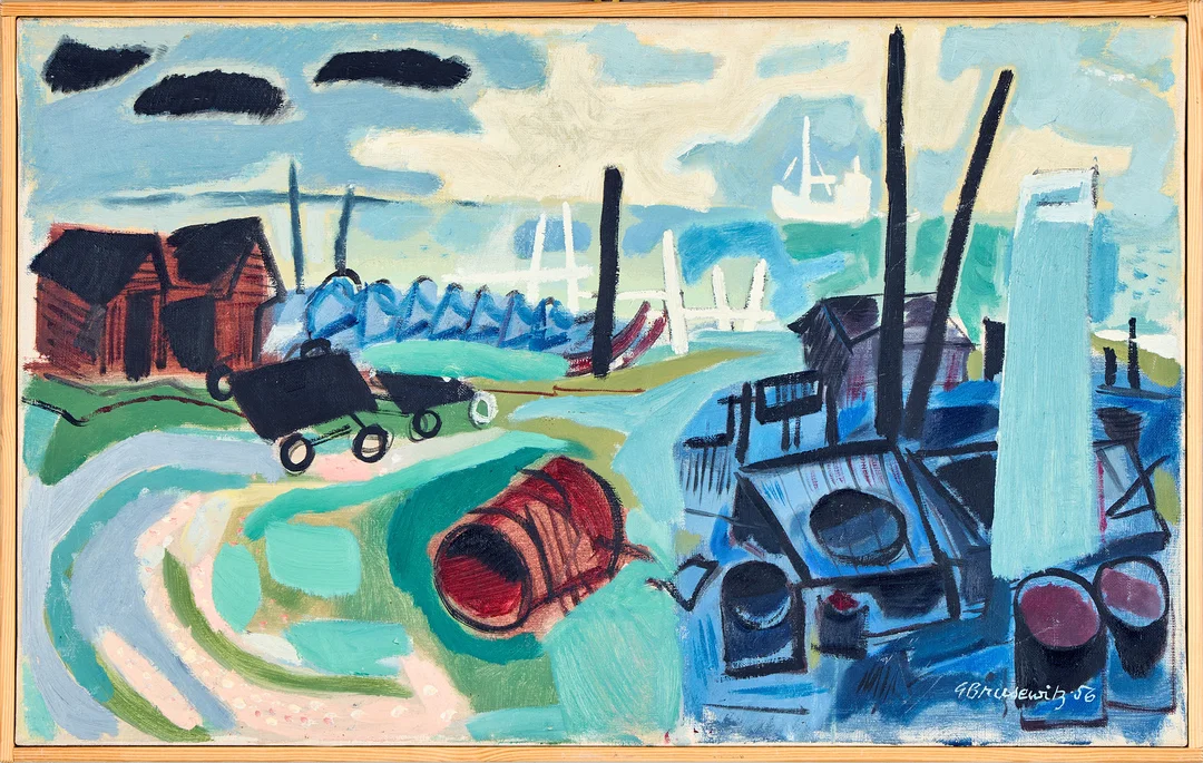 GUNNAR BRUSEWITZ. Landskap. — Paintings — Uppsala Auktionskammare