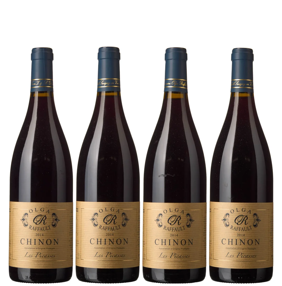 4 x Chinon Les Picasses 2014, Olga Raffault — 4 x Chinon Les Picasses 2014, Olga Raffault — Vin/Vin — Blomqvist