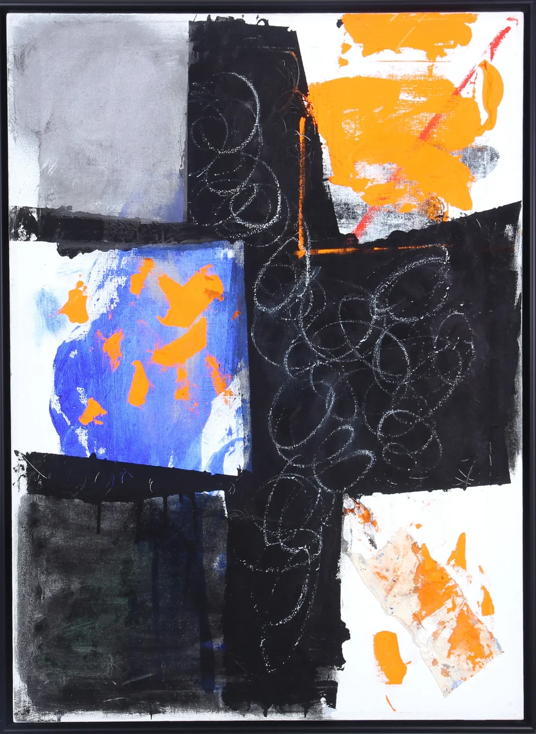Erling Jørgensen. Abstract composition, 1996 — Paintings and sculptures/Modern pictorial arts — Lauritz