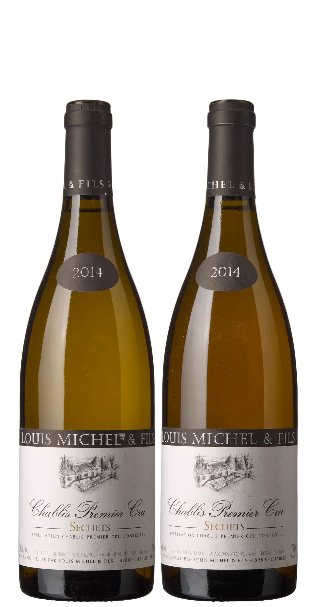 2 x Chablis 1er Cru Sechets 2014, Louis Michel & Fils — 2 x Chablis 1er Cru Sechets 2014, Louis Michel & Fils — Vin/Vin — Blomqvist