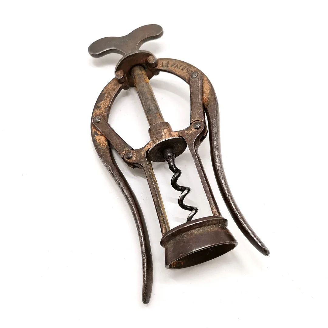 JAMES HEELEY DOUBLE LEVER A1 PATENT CORKSCREW. — Wine, Port & Spirits — Acreman St Auctioneers & Valuers