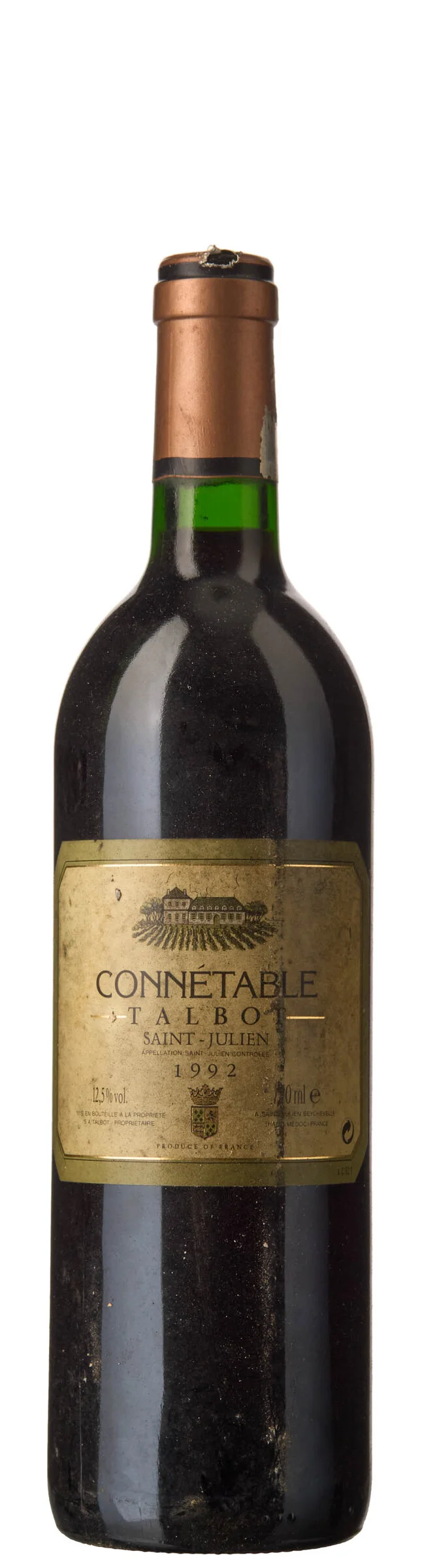1 x Connetable Talbot 1992, Chateau Talbot — 1 x Connetable Talbot 1992, Chateau Talbot — Vin/Vin — Blomqvist