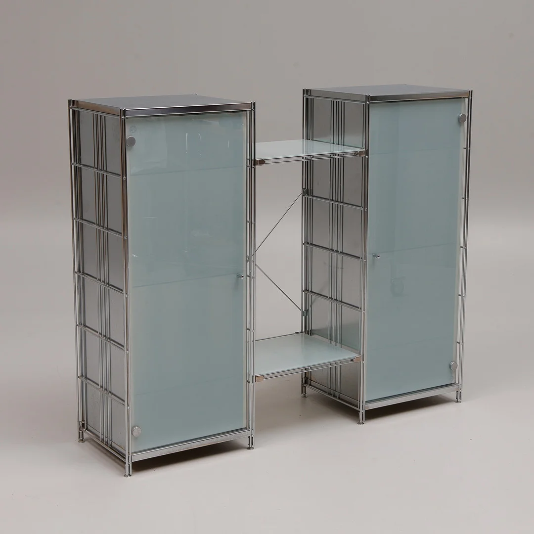 SKÅP & HYLLOR, " BALTON", 2 delar, 1980/90-tal. — Cupboards, Cabinets & Shelves — Auktionsbyrån Varberg