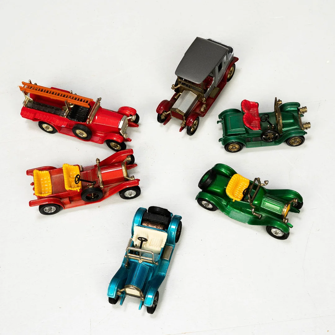 LEKSAKSBILAR, 6 st, Matchbox Models of Yesteryear. — Toys — Norrlands Auktionsverk